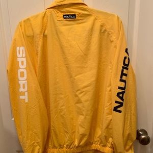 Nautica Yellow rain jacket